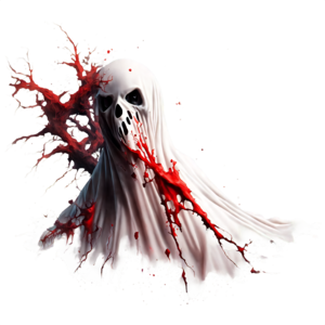 Arte Gráfica Assustadora do Halloween PNG transparente - StickPNG