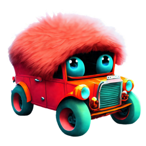 Baixe Caminhão de Brinquedo Colorido para Crianças com Design Rosa e Roxo  PNG - Creative Fabrica