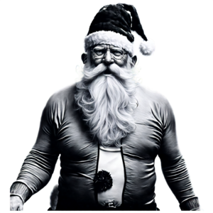 Scarica Costume di Babbo Natale con barba e capelli lunghi PNG Online - Creative  Fabrica