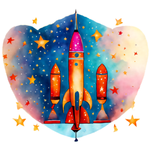 Scarica Maschera a forma di cuore a tema spaziale colorata - Protezione e  stile PNG Online - Creative Fabrica