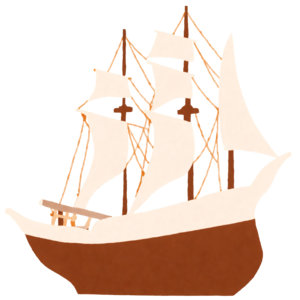 Download Old-fashioned Sailing Ship in the Water PNG Online - Creative  Fabrica