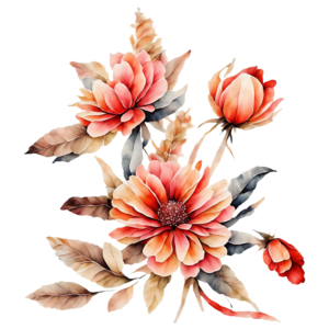 Ilustración de flor de pétalo rosa, blog, flores decorativas pintadas a  mano., pintura de acuarela, arreglos florales png
