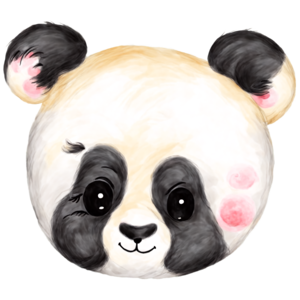 Rosto Urso Panda Png, Transparent Png, free png download