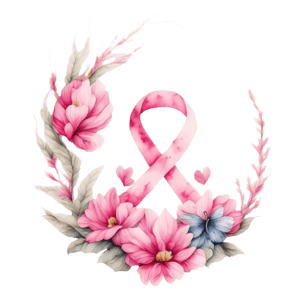 Brustkrebs-Bewusstseins-Deko – Hängewirbel & Banner In Rosa