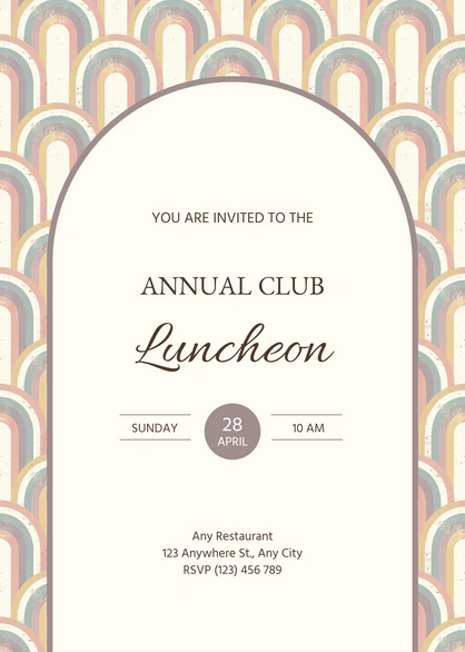 Club Event Announcement