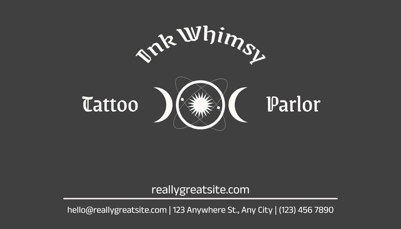 Tattoo Parlor Logo Design