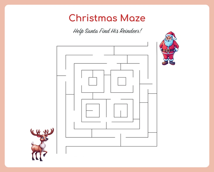 Help Santa Find His Reindeer