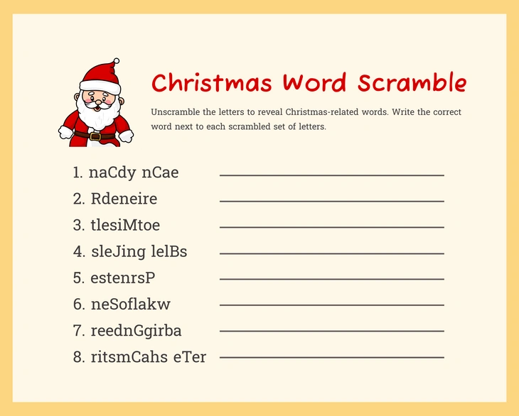 Word Scramble