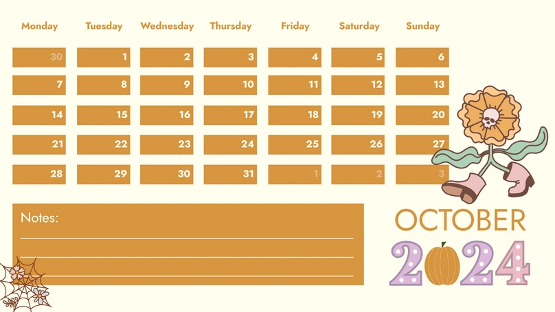 Monthly Calendar