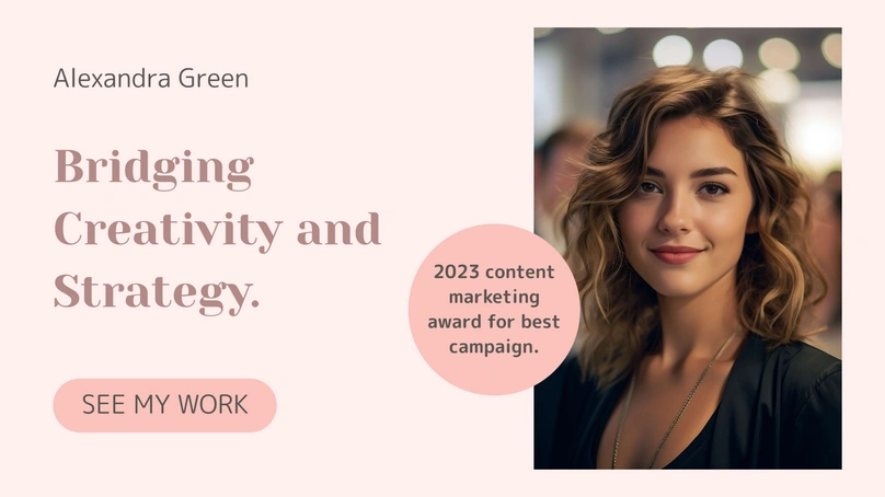 Content marketing advertisement