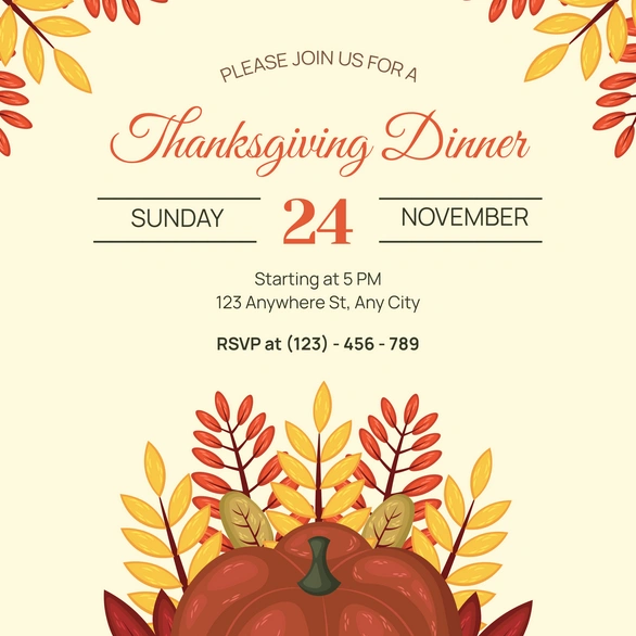 Thanksgiving Dinner