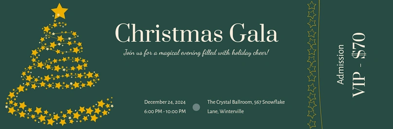 Christmas Gala Event