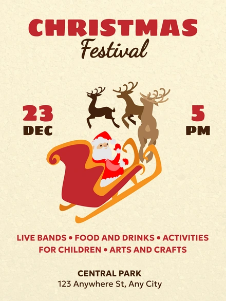 Christmas Event Announcement