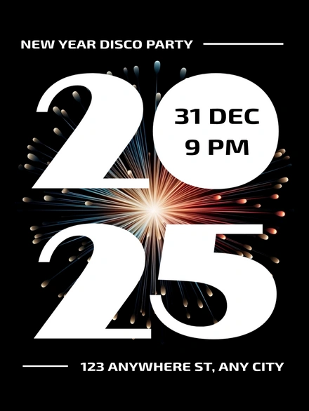 New Year Party Announcement