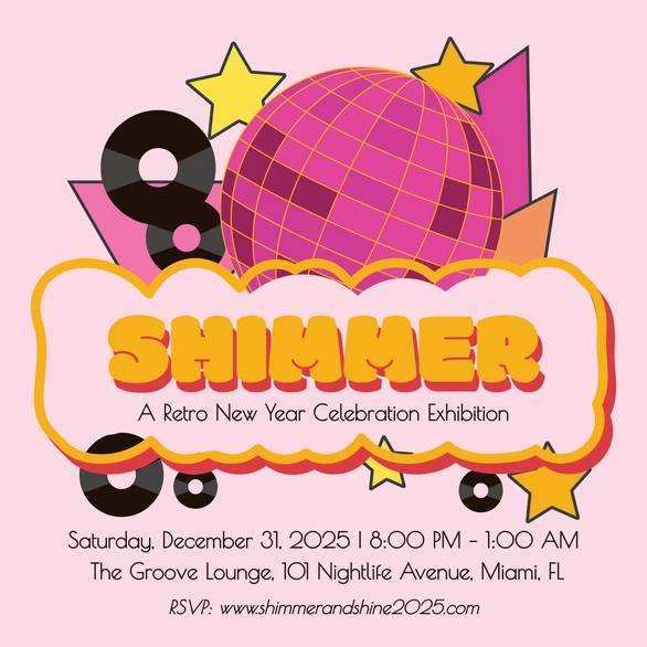 New Year Event Invitation