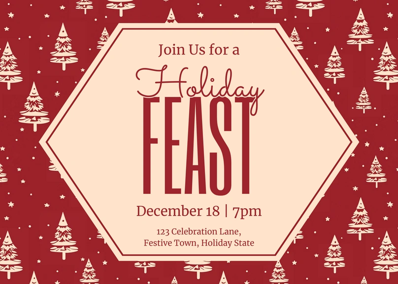 Holiday Event Invitation