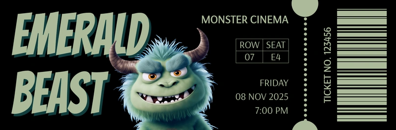 Movie Ticket Design