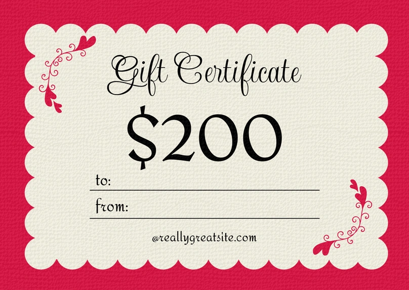 Gift Certificate
