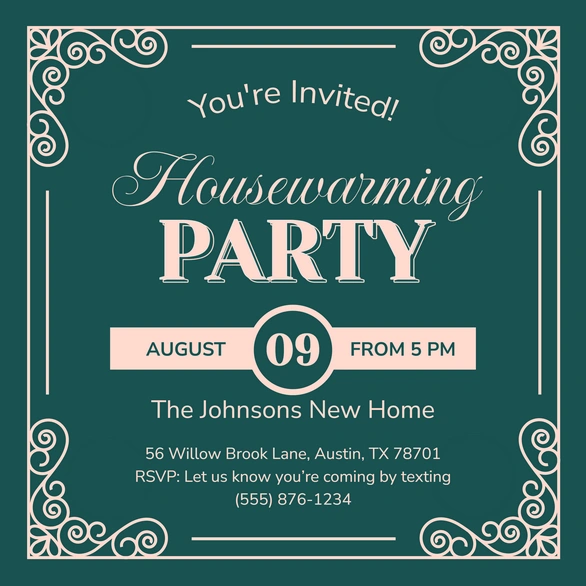Housewarming Party