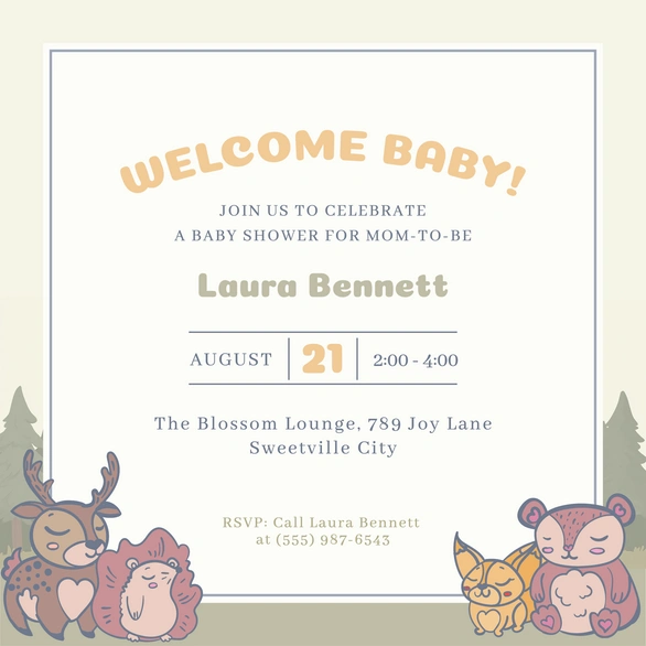 Baby Shower Invitation