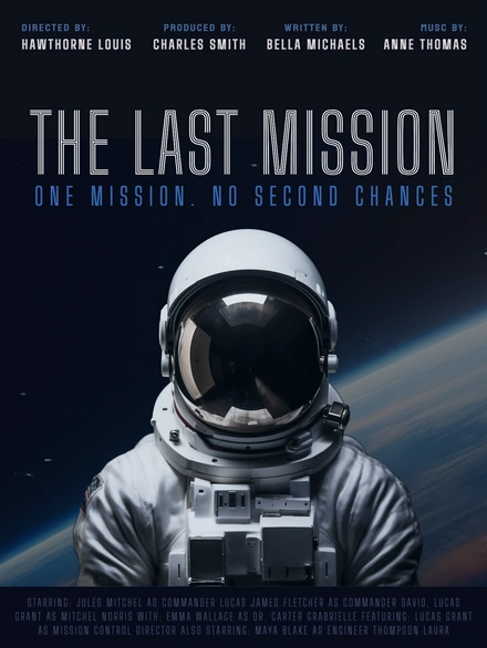 An astronaut in space