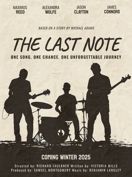 Movie Poster for 'The Last Note'
