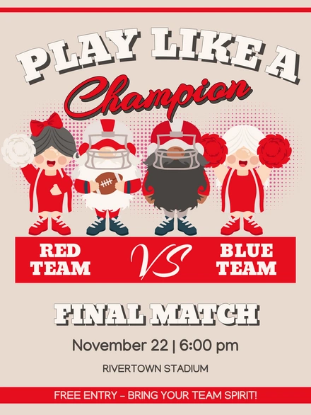 Final Match Announcement