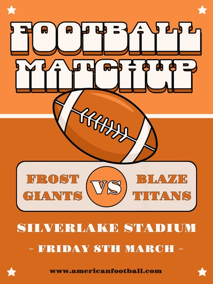 Football Match Announcement