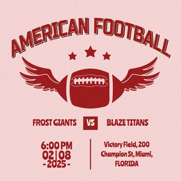 American Football Match