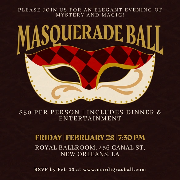 Masquerade Ball Event