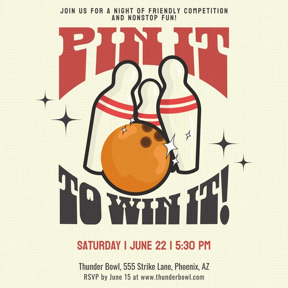 Bowling Event