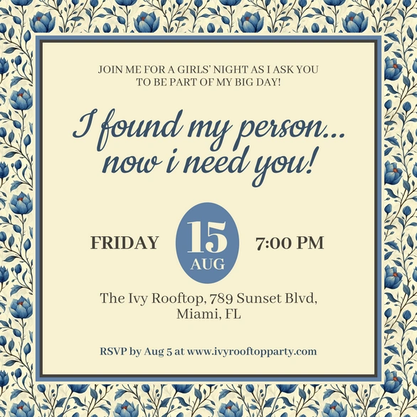 Wedding Invitation
