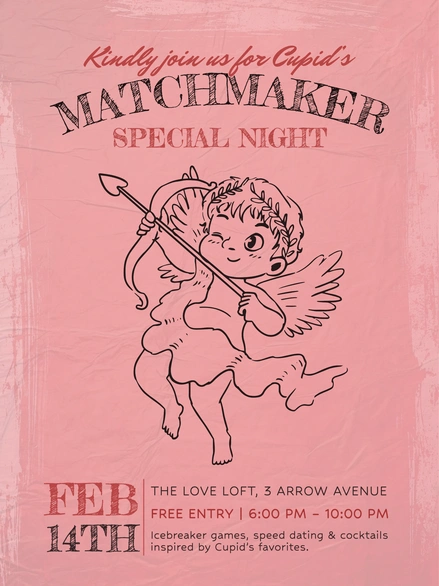 Valentine's Day Event Invitation