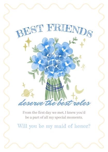 Maid of Honor Proposal