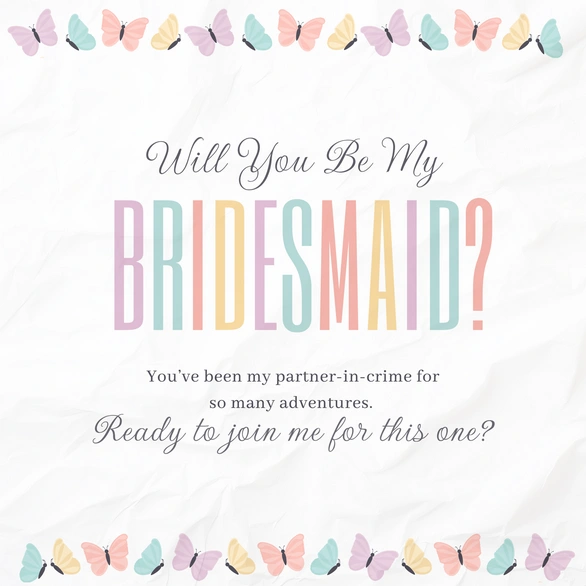 Bridesmaid Proposal