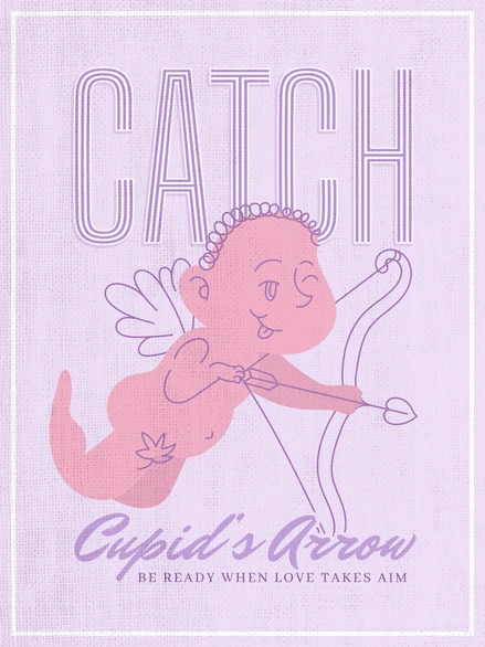 Cupid theme for romance