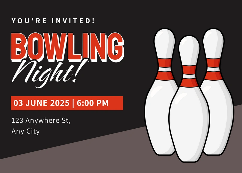 Bowling Night Event