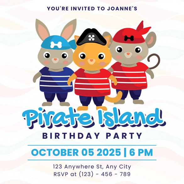 Children's Pirate-themed Birthday Party