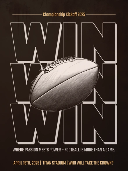 Football Championship Announcement