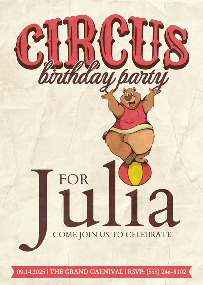 Birthday Party Invitation