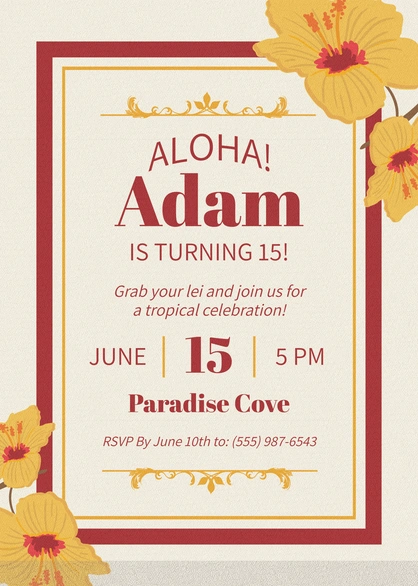 Birthday Invitation