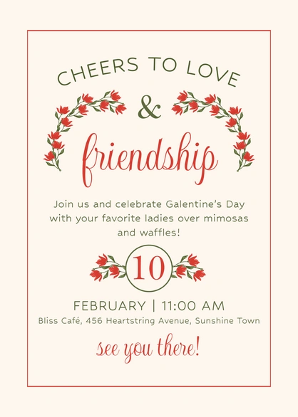 Galentine's Day Celebration