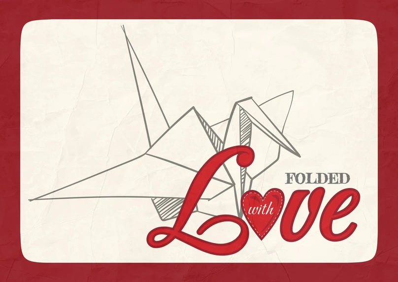 Origami Love Card