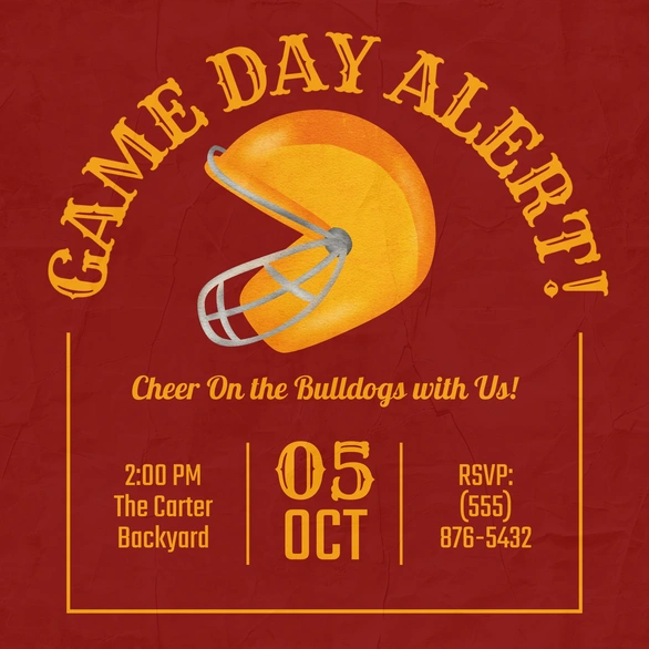 Game Day Event