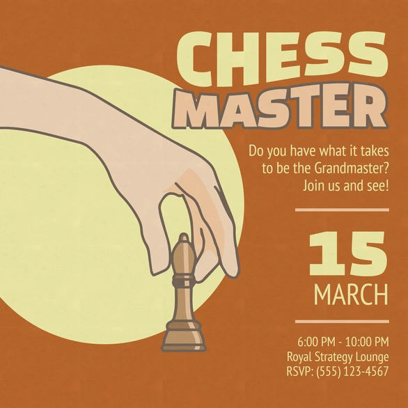 Chess Competition Invitation