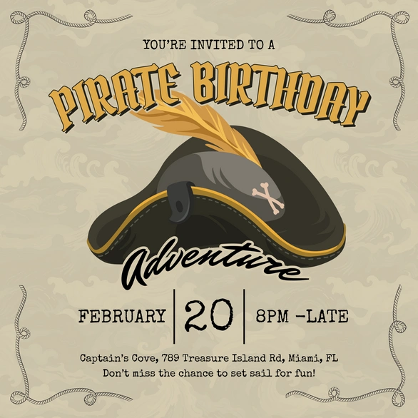 Birthday Party Invitation