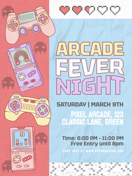 Arcade Event Promotion