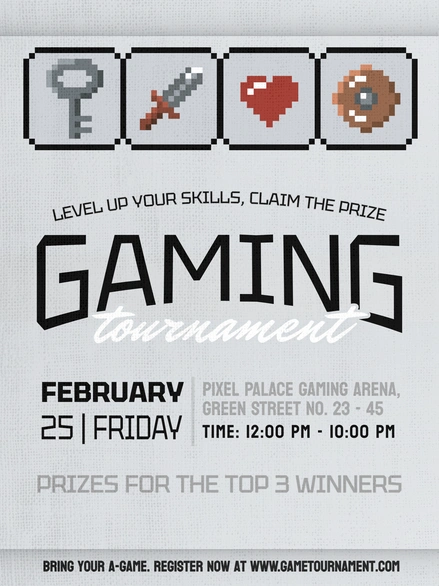Gaming Event Announcement