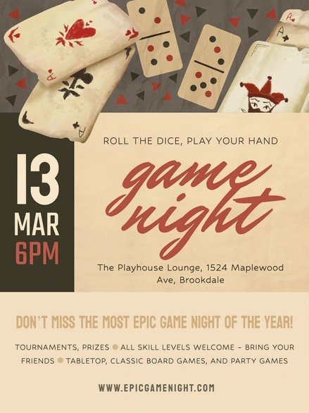 Game Night Event