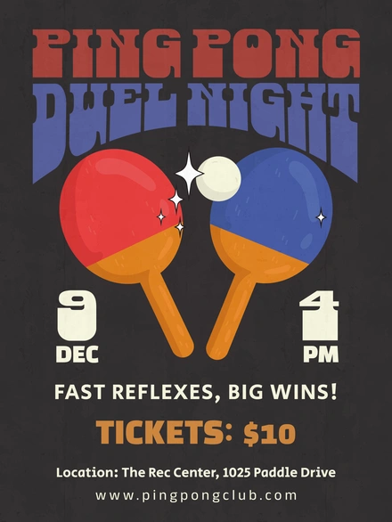 Ping Pong Event